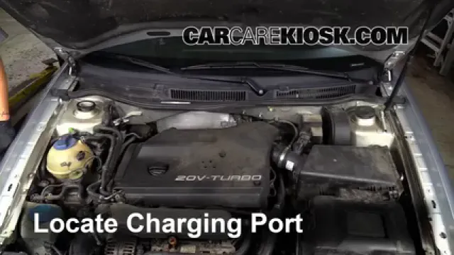 2001 Volkswagen Golf GTI GLS 1.8L 4 Cyl. Turbo Air Conditioner Recharge Freon